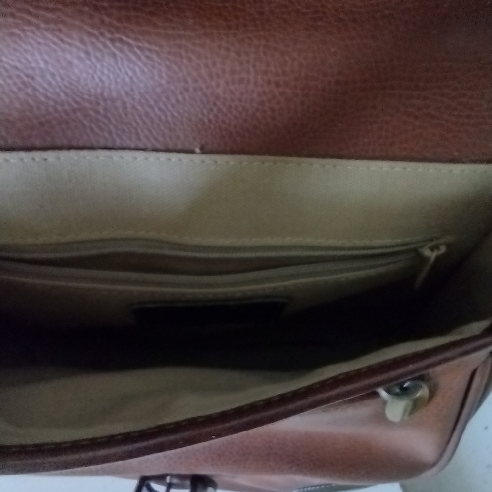 Liz Claiborne Faux Leather Shoulder Bag - Picture 5 of 10